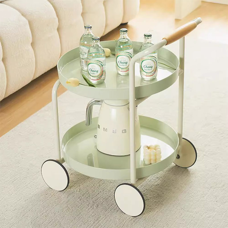 Nordic Creative Moveble Disc Sofa Side Cabinet
